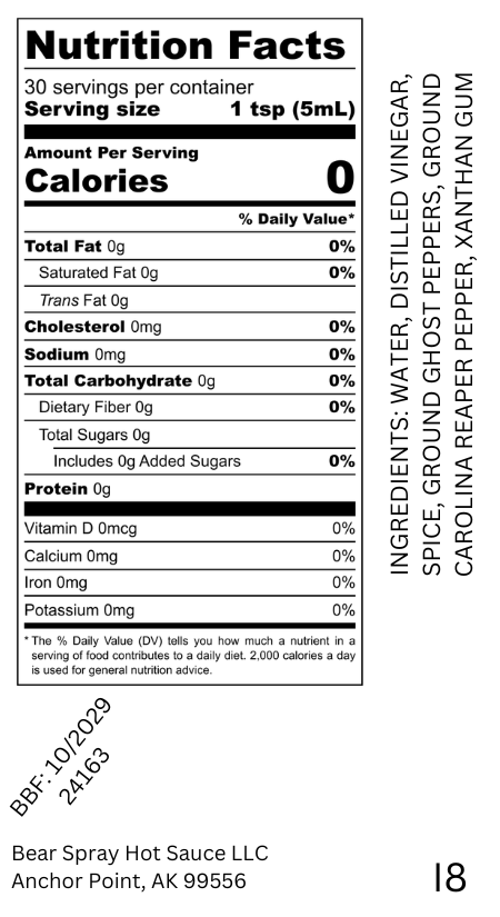 Ida-Hotter Hot Sauce