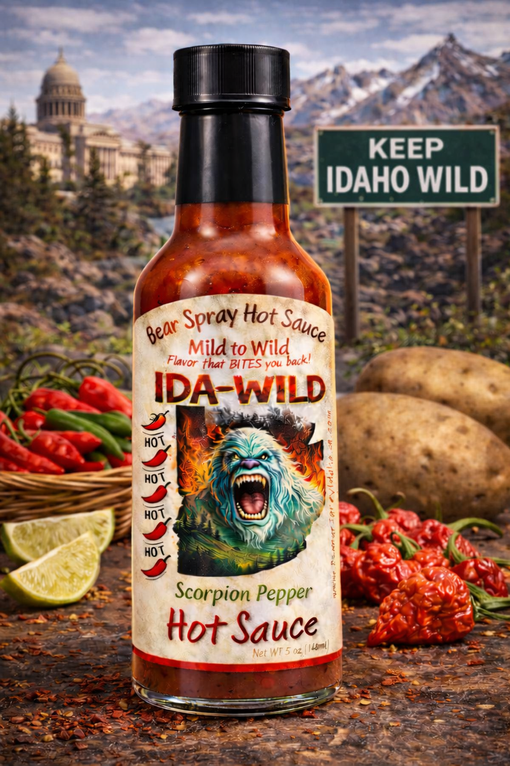 Ida-Wild Hot Sauce