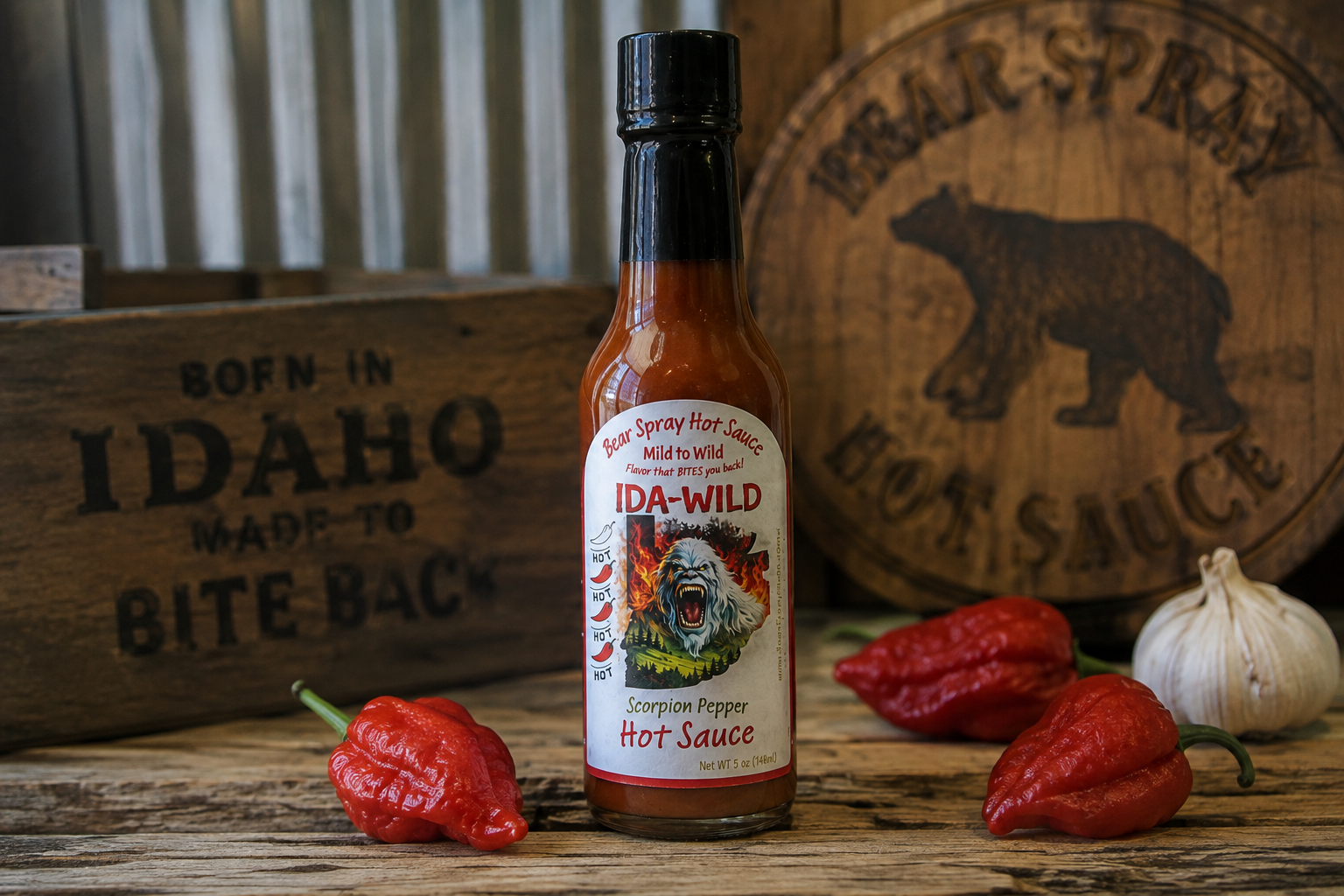 Ida-Wild Hot Sauce